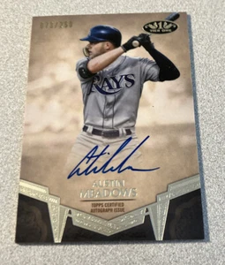 2019 Topps Tier One Break Out Auto #BA-AM Austine Meadows Rays /250 See Note - Picture 1 of 2