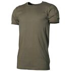 BW Unterhemd T-Shirt oliv halb arm kurz Arm Neu Größe 4 bis 10 S-XXXl