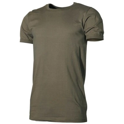 Bundeswehr BW Unterhemd T-Shirt oliv halb arm kurz Arm Neu Größe 4 bis 10 S-XXXl