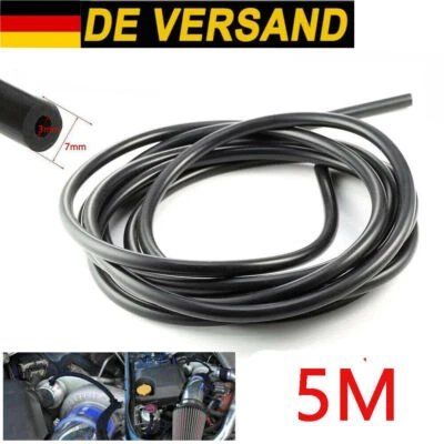 5 Meter Unterdruckschlauch 3mm ID Unterdruck Schlauch Silikon Vakuumschlauch DE - Bild 1 von 4