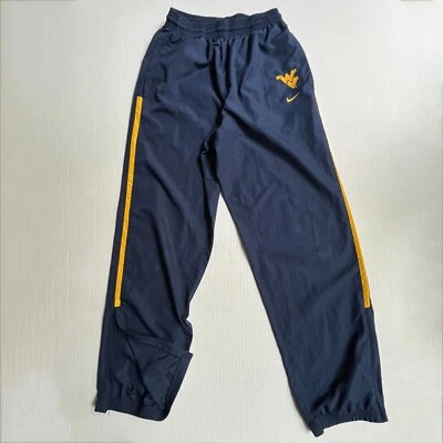 Nike University West Virginia Logo Joggers Pants Mens S Navy Embroidered NCAA - Image 1 of 4