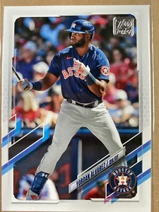 2021 Topps Series 1 Base #300 Yordan Alvarez - Houston Astros - Picture 1 of 2