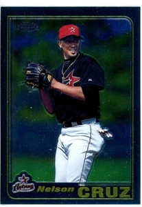 2001 Topps Traded & Rookies - Nelson Cruz #T51 Chrome - Picture 1 of 2