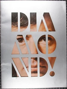 Neil Diamond 1972 Hot August Night Concert Souvenir Program Book Rare Die-Cut - Bild 1 von 9