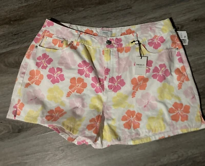 Pantalones cortos Forever 21 estampado tropical talla 16 nuevos con etiquetas Foto 1 de 4