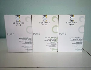 3 Pure Gat Milk Body Soap 9 Oz - Picture 1 of 4