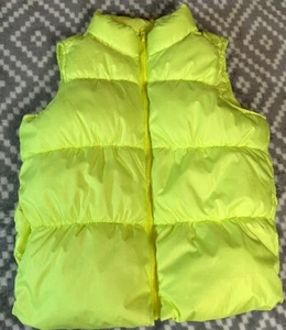 Old Navy Kids Size M Size 8 Ski Vest Yellow  - Picture 1 of 6