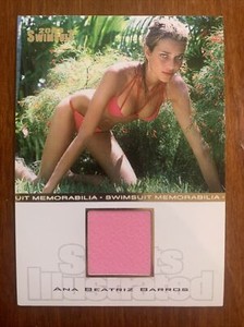 Ana Beatriz BARROS🔥2003 Sports Illustrated Swimsuit Bikini Relic Card #M1