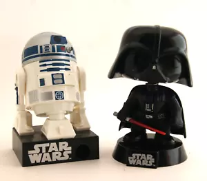 Star Wars Darth Vader Fuko Popo Figura e Modellino R2D2 - Foto 1 di 4