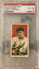 T213 Coupon Cigarettes John McGraw Type 2 - Portrait PSA 4 (VG-EX)