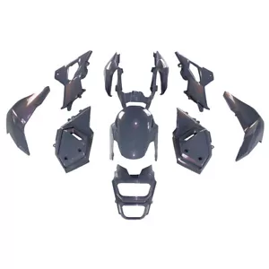 Flowing Gray ABS Fairings Kit for Honda Grom 2016 2017 2018 2019 2020 Body Kit - Picture 1 of 9