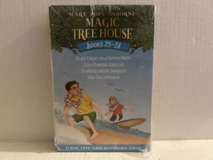 Mary Pope Osborne MAGIC TREE HOUSE Books 25-28 STAGE FREIGHT ON A SUMMER NIGHT G - Picture 1 of 9