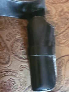 Bucheimer Black Gun Holster 22 Long Ex Cond Made PA. Sz 36 To 40.  - Picture 1 of 11