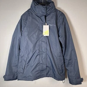 Mountain Warehouse Fell II 3 In 1 Jacket Size UK 4 Womens Navy Blue - Picture 1 of 5