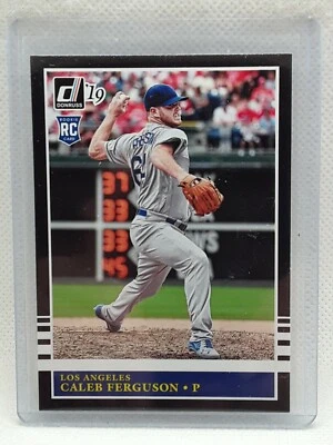 Caleb Ferguson 2019 Donruss Baseball - #245 RC - Los Angeles Dodgers - Image 1 of 2
