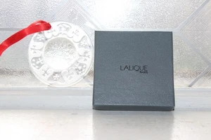 Ornamento Anastasia Cristallo Lalique Vintage 1997 con Nastro e Scatola - Foto 1 di 3
