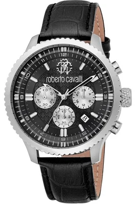 Roberto Cavalli Watch - RC5G127L0025 for Male Black in Stainless Steel - Image 1 of 3