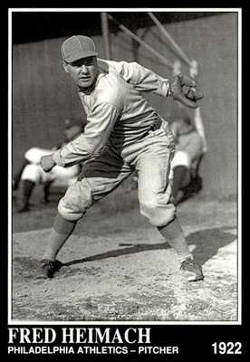 1992 Conlon Collection TSN Fred Heimach Philadelphia Athletics #480 - Image 1 of 2