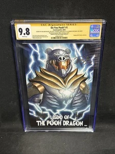 Do You Pooh Legend Of The Pooh Dragon CGG SS 9.8 Firmado 2x Prueba WR3 - Imagen 1 de 8
