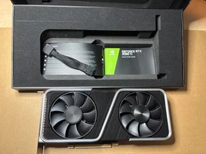 NVIDIA GeForce RTX 3060 Ti Founders Edition 8GB GDDR6 Graphics Card - Photo 1/13