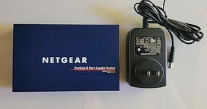 Two NETGEAR ProSafe 8 Port Gigabit Switch GS108 V3 - Picture 1 of 4