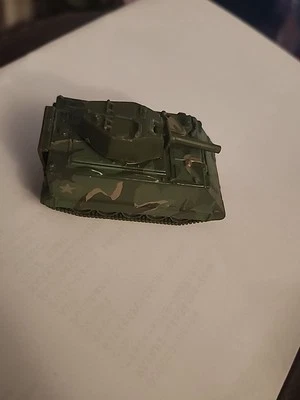 1983 Hot Wheels Diecast Camouflage Army Command Tank Fast Ship - Image 1 of 4