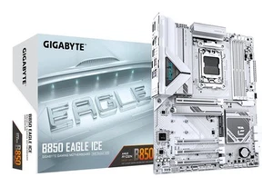 GIGABYTE B850 EAGLE ICE Motherboard - AMD Ryzen 9000 Series CPUs, 8+2+2  - Afbeelding 1 van 4