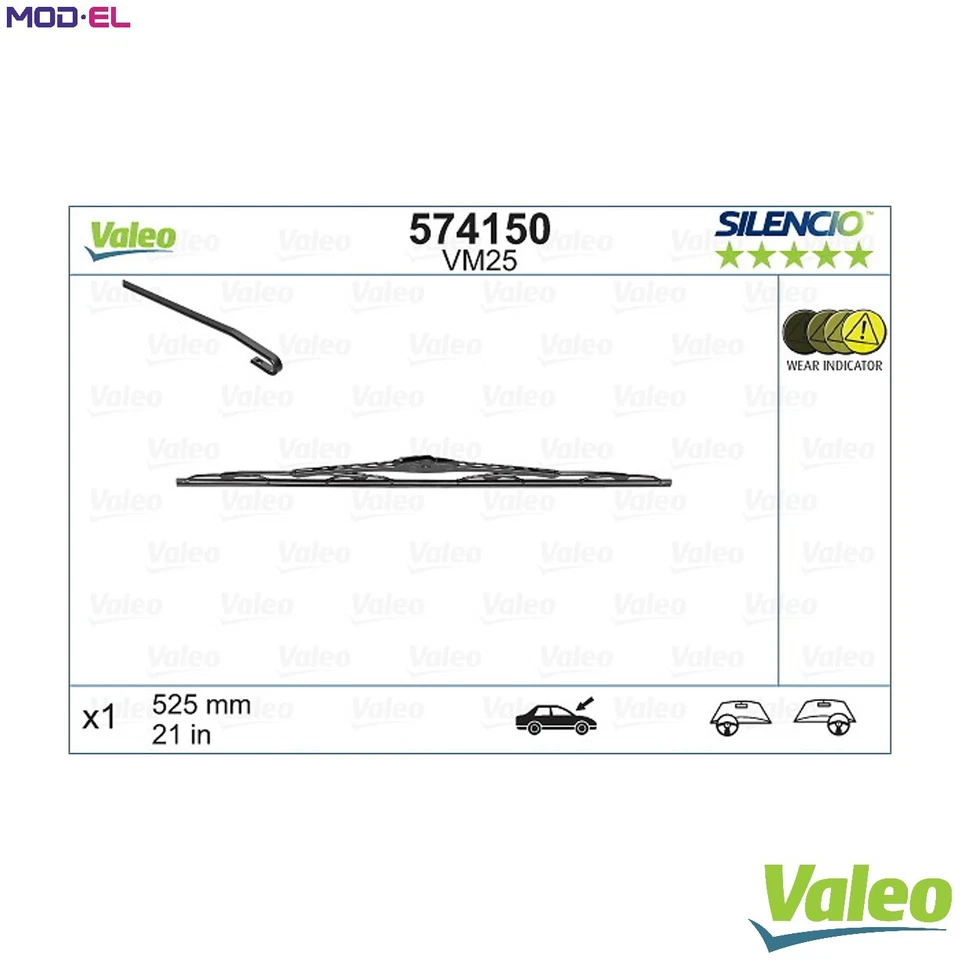 LIMPIAPARABRISAS 574150 PARA MITSUBISHI OUTLANDER/SPORT/II/SUV SPACE/STAR/MPV/WAGON Foto 1 de 4