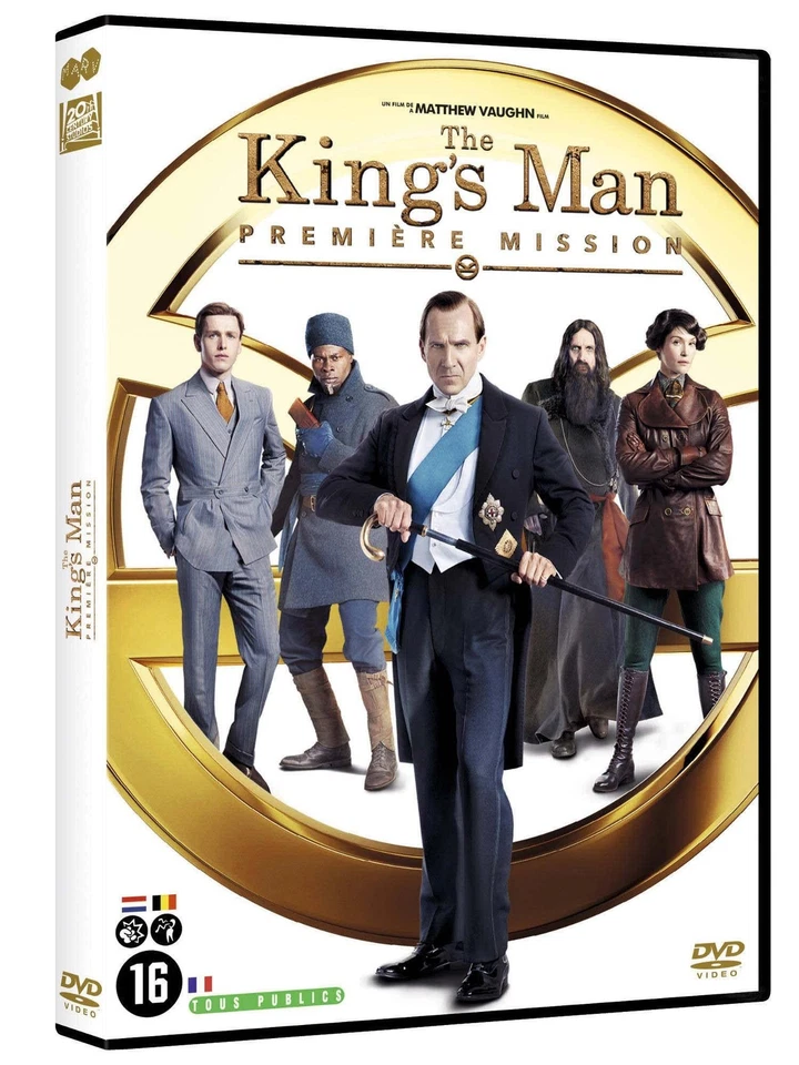 The King's Man (DVD) Ralph Fiennes Gemma Arterton Matthew Vaughn - Image 1 of 1