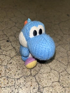 Filato blu chiaro Yoshi Amiibo - Yoshi's Woolly World - Nintendo - testato sfuso - Foto 1 di 4