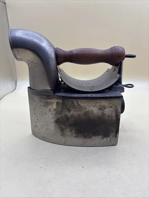 Antiguo H.S. Pat de hierro a fuego de carbón Rease 1888 Cincinnati, Oh Foto 1 de 4