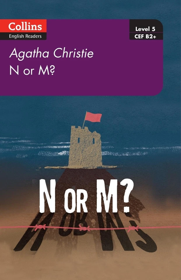 N or M?: Level 5, B2+ by Agatha Christie (English) Paperback Book - Image 1 of 1