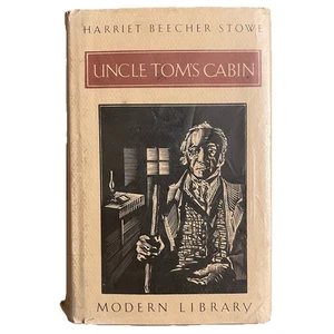 Harriet Beecher Stowe UNCLE TOM'S CABIN Modern Library Edition 1985 Good HCDJ - Foto 1 di 9