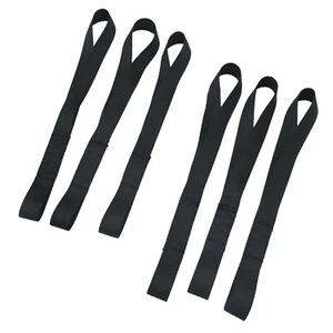 Correas de gancho de trinquete de bucle suave de 14" x6 (correas de gancho de poliéster de alta resistencia) - Imagen 1 de 7