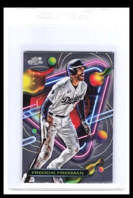 2023 Topps Cosmic Chrome - Freddie Freeman #143 - Image 1 of 2