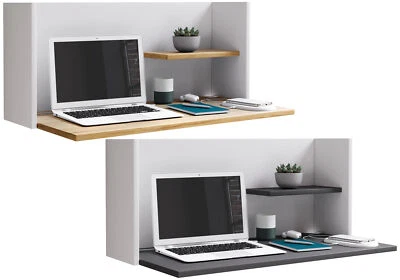 Holz Hänge Schreibtisch Wandschreibtisch Workas - Bild 1 von 3