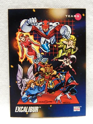 Excalibur Marvel Teams Card 180 (A) - Image 1 of 2