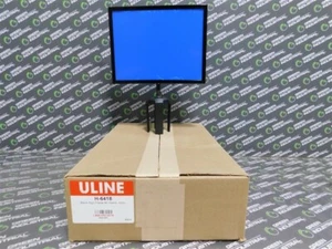 NEW U-Line H-6418 Crowd Control Sign with Bracket 11" x 8-1/2" Blank Frame - Picture 1 of 4