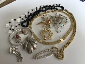 vintage antique jewellery 1950-1980 Monet necklace all wearable - Picture 1 of 8