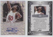 2017 Leaf Metal Sports Heroes Wave /25 Ralph Sampson #BA-RS1 Auto HOF