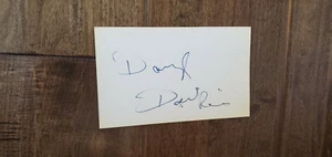 DARRYL DAWKINS SIGNED AUTO 3X5 INDEX CARD 76ERS NETS JAZZ PISTONS GLOBETROTTERS  - Picture 1 of 1