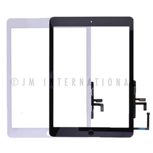 iPad 5th Generation Glass Digitizer Lens Touch Screen + Home Button A1822 A1823 - Picture 1 of 7