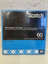Scotch Brand Low Noise Recording Magnetic Tape 228 60 Minutes. New Old Stock GD3