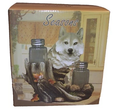 ¡NUEVO!  Temporadas DWK: salero y pimentero y soporte coctelera gris Wolf Foto 1 de 4