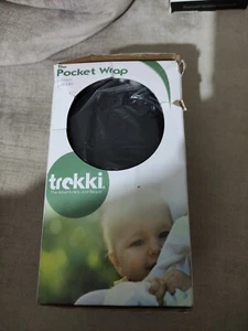 Bnib Trekki The Pocket Wrap Babysling Wrap Baby Carrier With Large Front Pocket - Picture 1 of 8