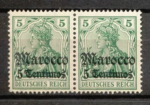 Duitse post in Marokko 35 postfris paar - Picture 1 of 1