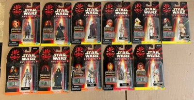 Lote de 11 figuras diferentes NUEVAS Hasbro 1998 Star Wars Episodio 1 CommTech Chips Foto 1 de 4