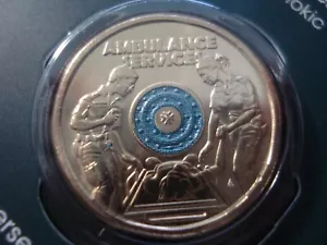 Australian Ambulance Service $2 Two Dollar Coin 2023 35th Anniversary 35000 Mint - Foto 1 di 2