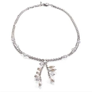 COLLANA DOPPIO FILO ZOPPINI IN ARGENTO E CRISTALLI SWAROVSKY Q1611_5269 - Imagen 1 de 1