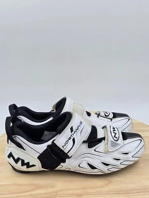 Northwave Tribute Carbono Triatlón Bicicleta de Carretera Zapatos SPD SPD-SL Hombres Talla EU38 6.5 Foto 1 de 4
